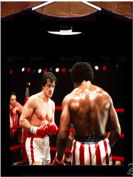 Apollo Creed vs Rocky Movie Scene T Shirt