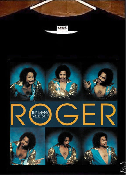 Zapp T shirt; Zapp Many Facets of Roger Album Tee