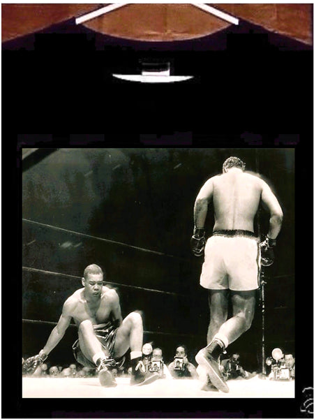 Rocky Marciano vs Joe Louis KO Fight T shirt