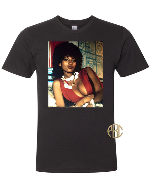 Pam Grier T Shirt; Pam Grier Foxy Brown Tee