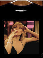 Michelle Pfeiffer Elvira Hancock Scarface T Shirt