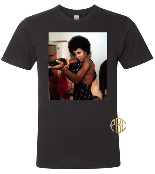 Pam Grier T Shirt; Pam Grier Coffy Tee