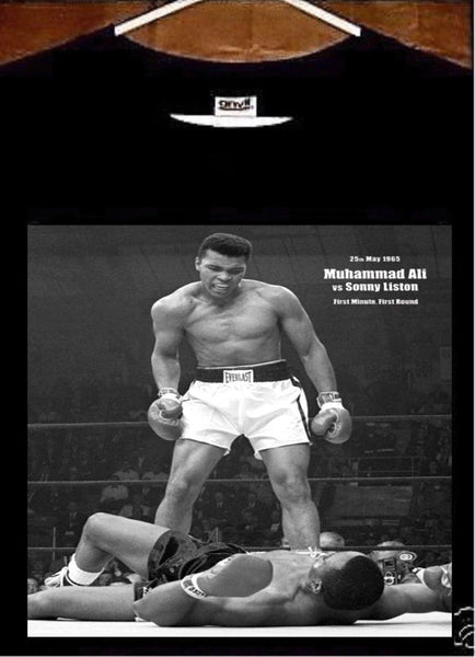 Muhammad Ali Sonny Liston KO T Shirt