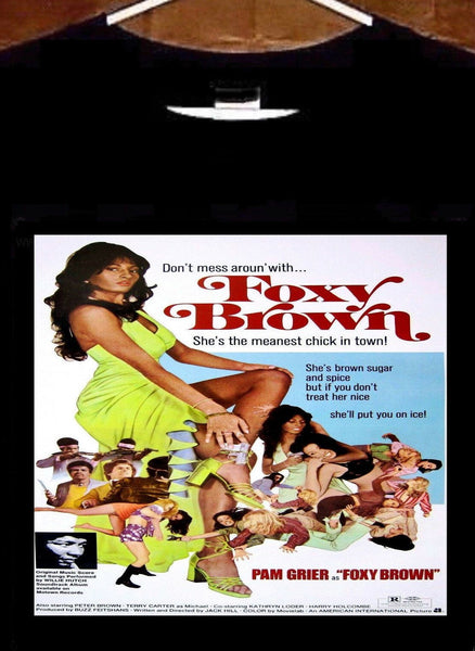 Pam Grier Foxy Brown Movie Poster T Shirt