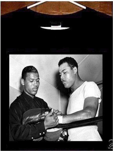 Sugar Ray Robinson w Joe Louis Tee Shirt