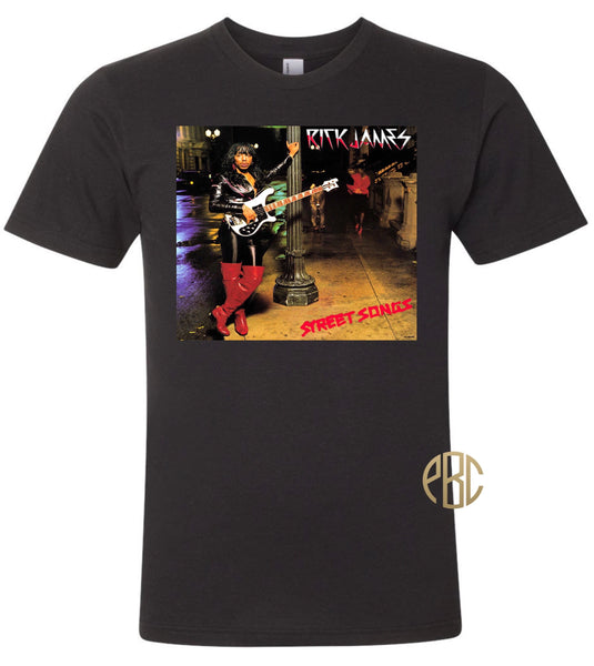 Rick James Street Songs Album Cover T Shirt