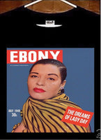 Billie Holiday Ebony Magazine Cover T Shirt