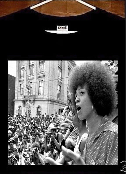 Black Panther Party Angela Davis T Shirt