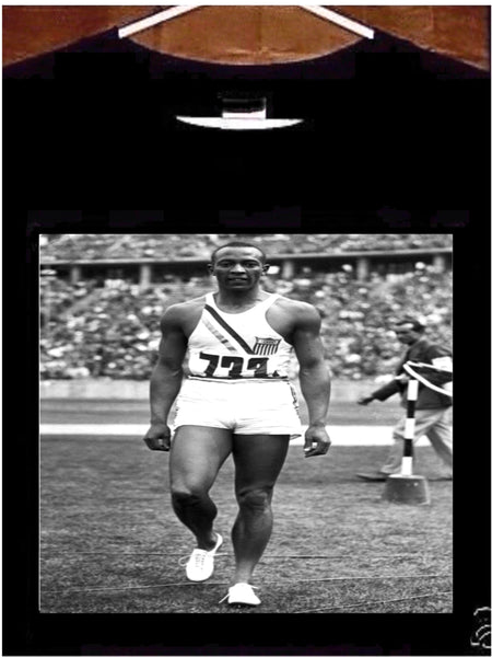 Jesse Owens T Shirt; Track and Field Legend Jesse Owens Tee