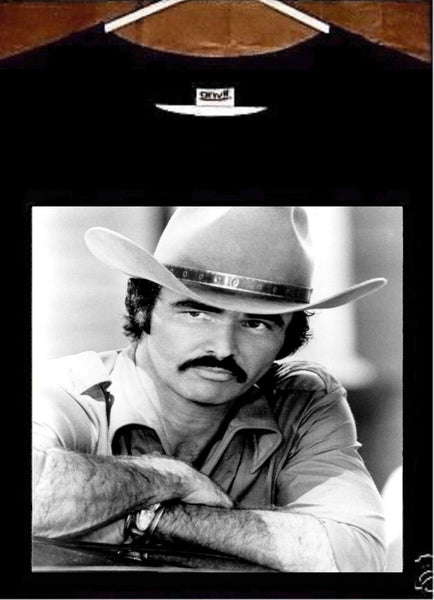 Burt Reynolds T shirt; 1970s Burt Reynolds Tee Shirt