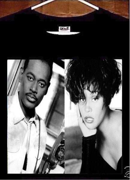 Luther and Whitney T shirt; Luther Vandross  Whitney Houston Tee Shirt