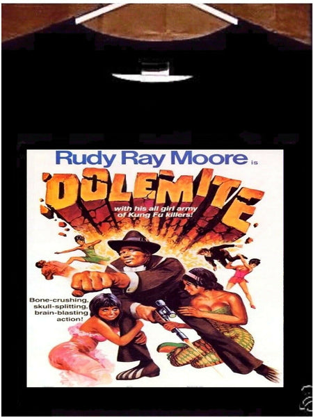 Dolemite T Shirt; Dolemite Movie Poster Rudy Ray Moore Tee Shirt