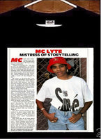 MC Lyte T shirt; MC Lyte Tee Shirt