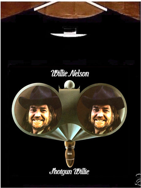 Willie Nelson T shirt; Willie Nelson Shotgun Willie Tee Shirt