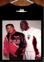 Michael Jordan T shirt; Muhammad Ali Michael Jordan Tee shirt
