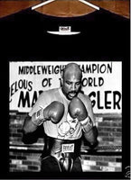 Marvin Hagler T Shirt; Boxer Marvin Hagler T Shirt