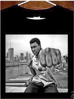 Muhammad Ali T shirt; Muhammad Ali Fist Tee Shirt