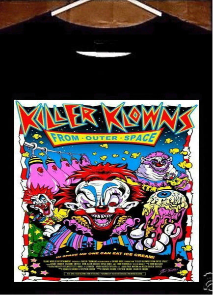Killer Klowns T shirt; Killer Klowns From Outer Space Tee Shirt