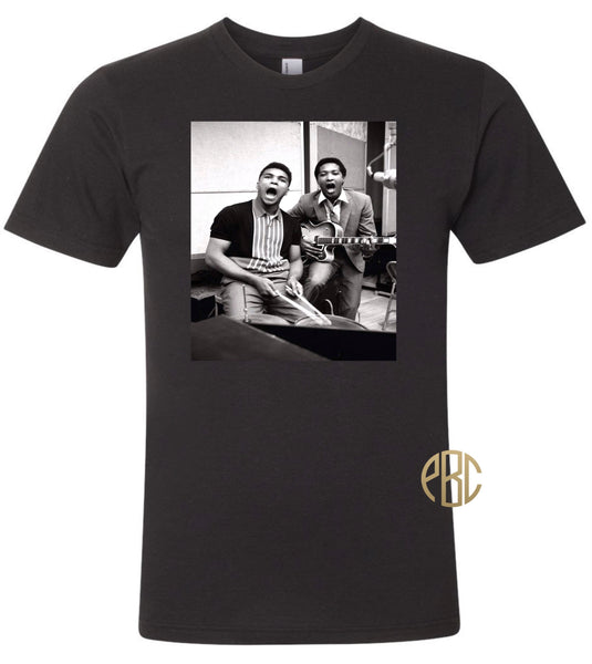 Sam Cooke T Shirt, Sam Cooke Muhammad Ali  T Shirt