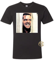 The Shining T Shirt; The Shining Jack Nicholson Tee Shirt