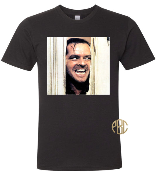 The Shining T Shirt; The Shining Jack Nicholson Tee Shirt