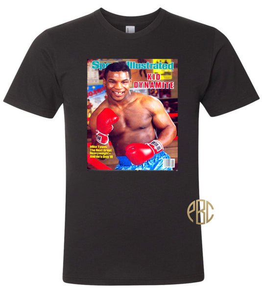 Mike Tyson T shirt; Mike Tyson Kid Dynamite Tee Shirt