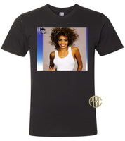 Whitney Houston T Shirt, Whitney Album Cover Tee Shirt